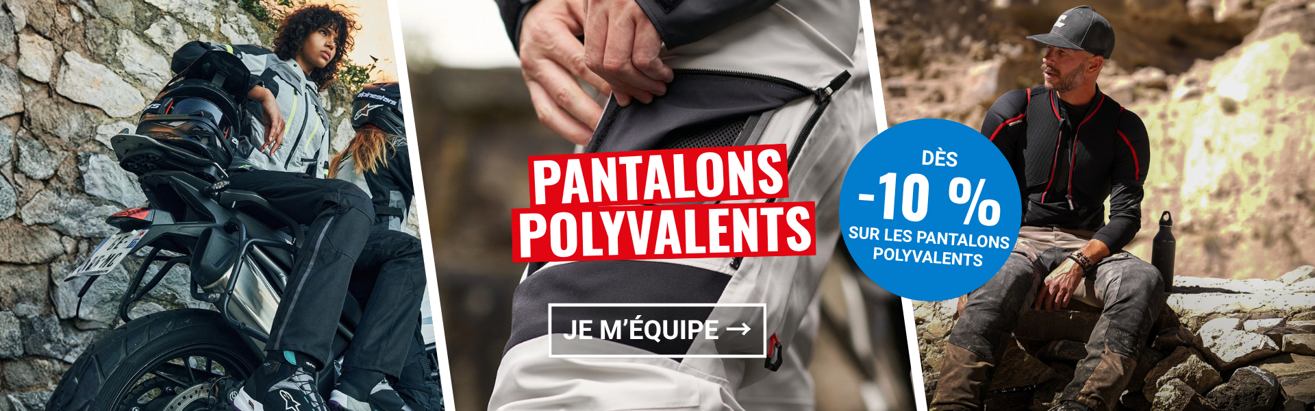 Pantalons polyvalents